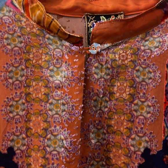 Like New Johnny Was Syriah Burnout Enta Blouse - XXL - Picture 6 of 12